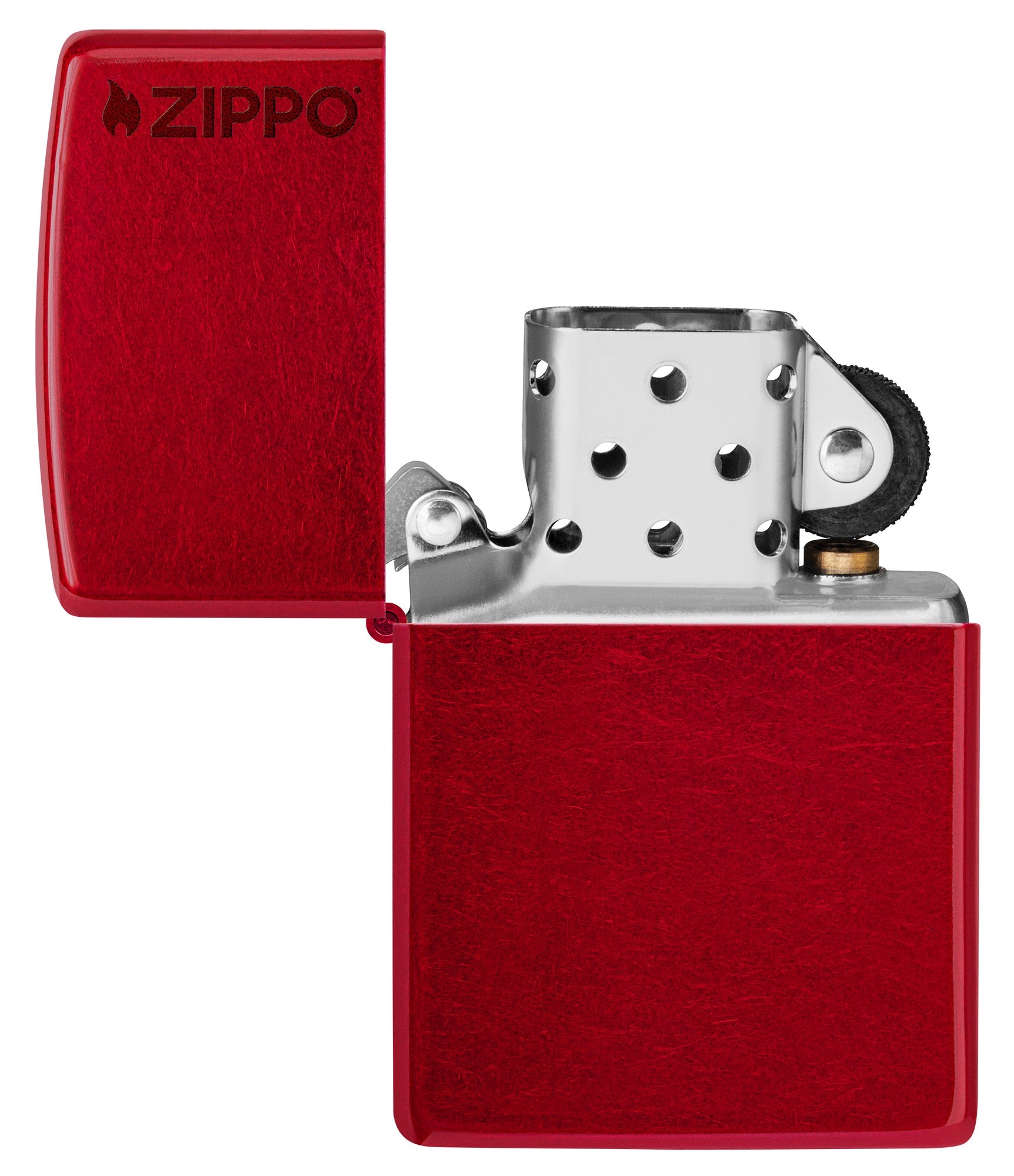 Zippo Classic Candy Apple Zippo Logo Pocket Lighter