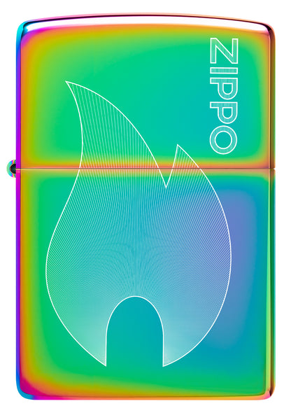 Zippo Flame Multi-Color Pocket Lighter