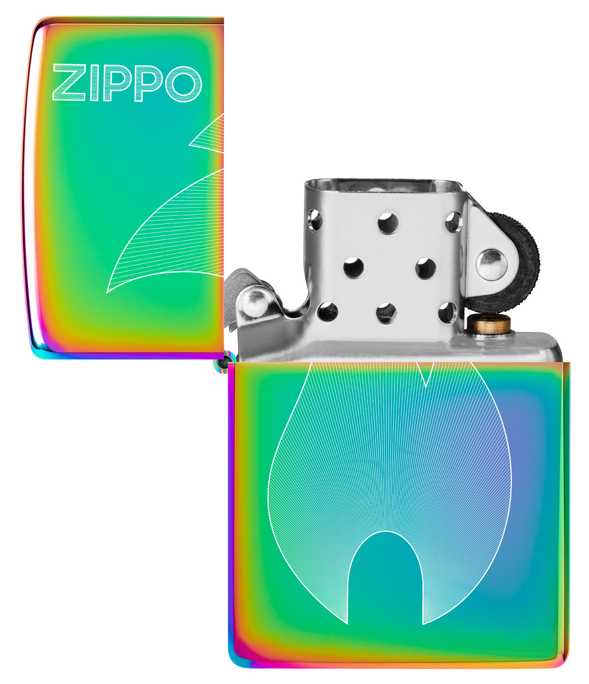 Zippo Flame Multi-Color Pocket Lighter