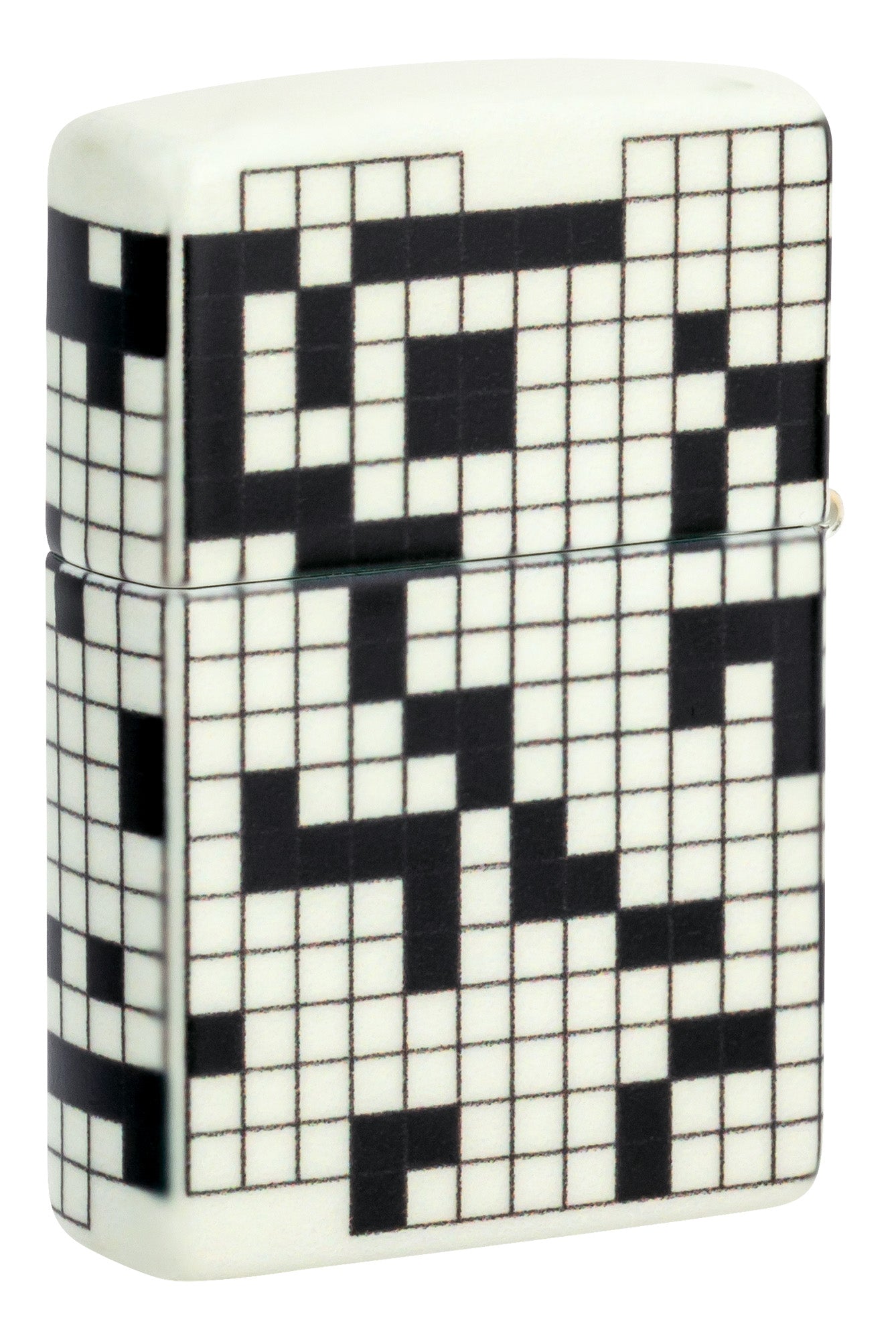 Zippo Crossword Design 540 Color Glow in the Dark Pocket Lighter