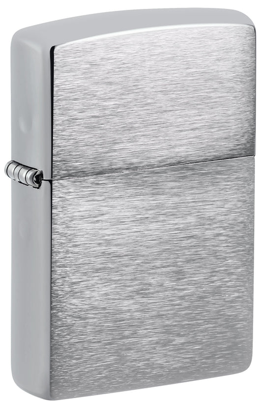 Armor Brushed Chrome Pocket Lighter
