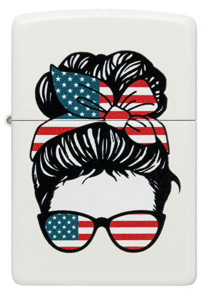 Zippo American Woman Design Pocket Lighter