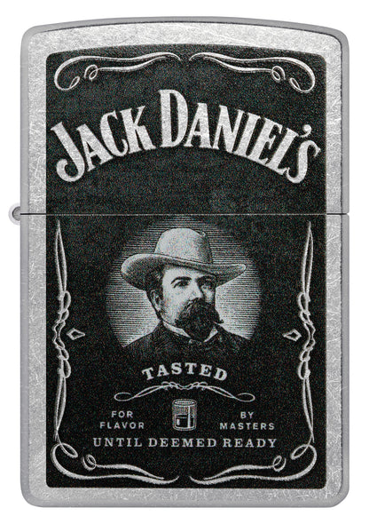 Zippo Jack Daniels Street Chrome Pocket Lighter