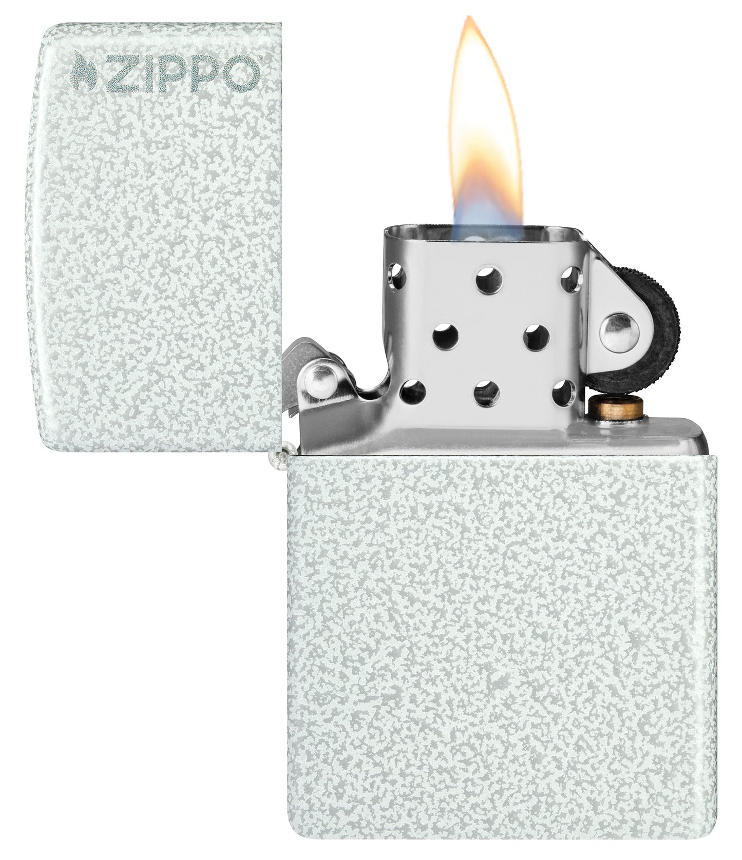 Zippo Classic Glacier Logo Pocket Lighter