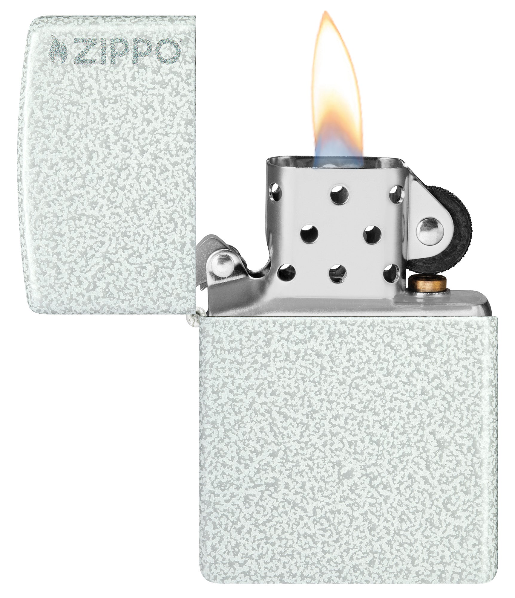 Zippo Classic Glacier Logo Pocket Lighter