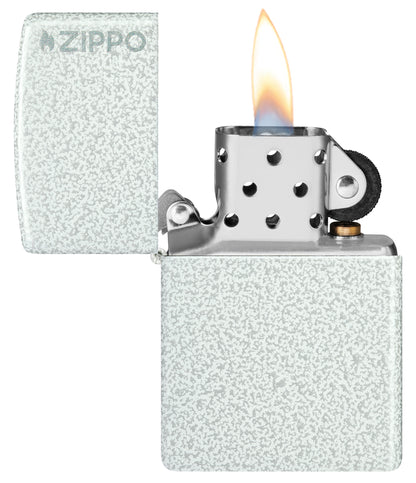 Zippo Classic Glacier Logo Pocket Lighter