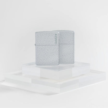 Zippo Classic Glacier Logo Pocket Lighter