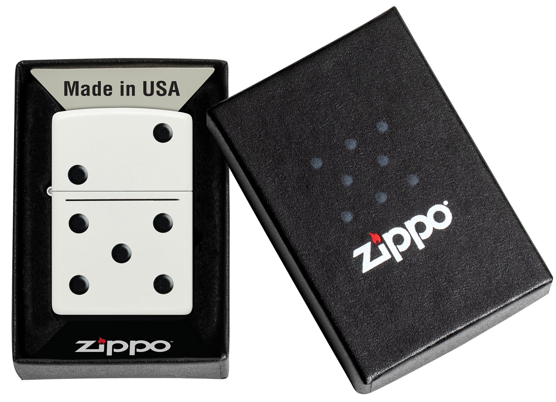 Zippo Domino Design Pocket Lighter