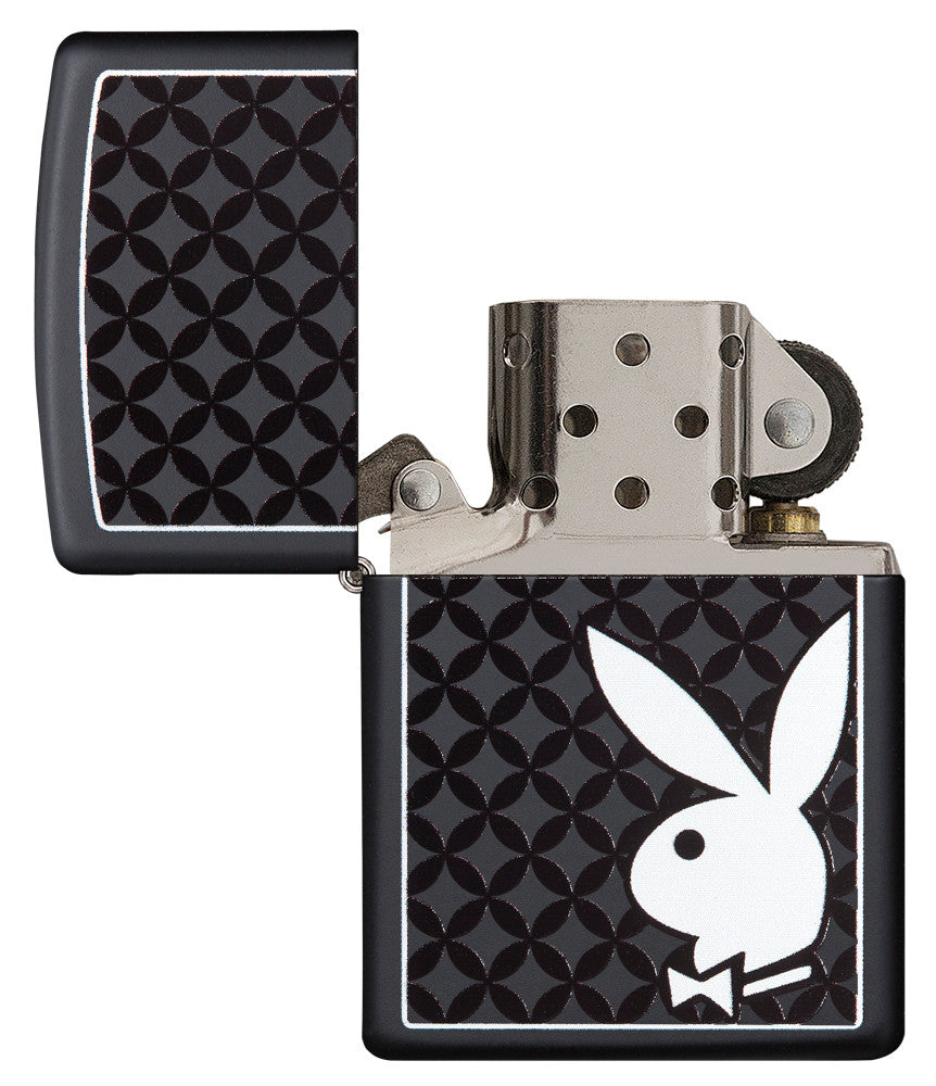 Playboy black & White Rabbit Pocket Lighter