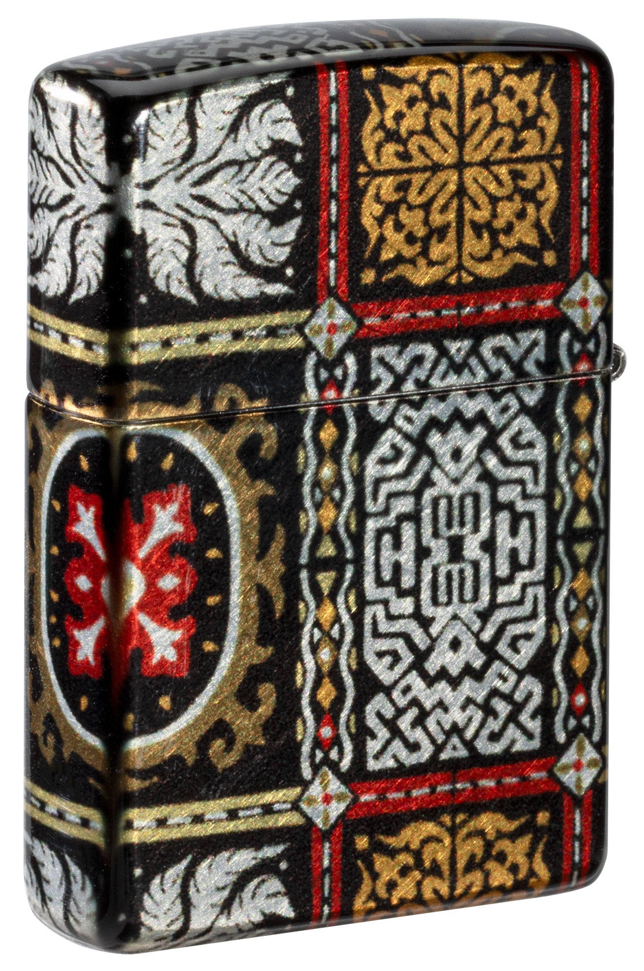 Zippo Tapestry Pattern Design Pocket Lighter
