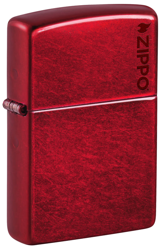 Zippo Classic Candy Apple Zippo Logo Pocket Lighter