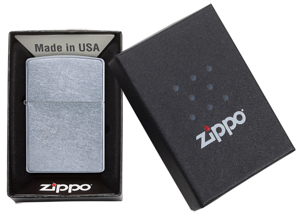 Classic Street Chrome Pocket Lighter