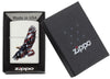 Front view of the Patriotic Eagle Soldiers Lighter in one box packaging 