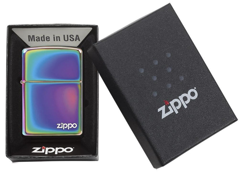 151ZL, Zippo Spectrum Logo, Laser Engrave, Spectrum, Classic Case