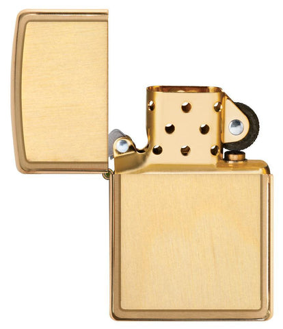 WOODCHUCK USA Birch Lighter with its lid open and unlit