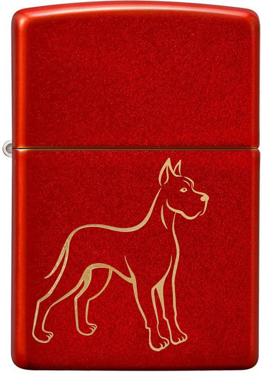 Metallic Red Dog