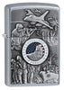 24457, United States Military Joined Forces, Emblem Design, Street Chrome Finish, Classic Case