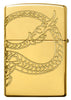 Back of Armor® Asian Dragon 360-Degree Gold-Plate Windproof Lighter