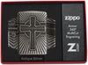 Armor® Celtic Cross Design Windproof Lighter in its packaging