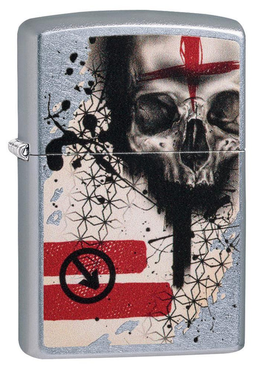 Trash Polka Tattoo Skull Lighter