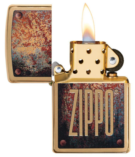 Rusty Plate Design Lighter