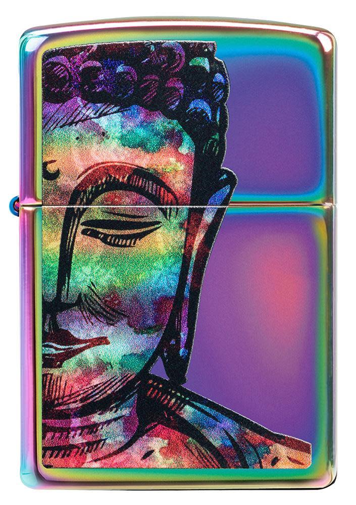 Bright Buddha Design Multi Color Zippo Windproof Pocket Lighter