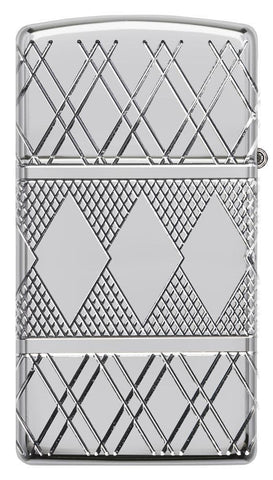 Back view of the Diamond Pattern Design Lighter