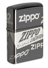 Front view of the Zippo Logo Design shot  at a 3/4 catalog angle