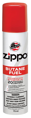 Image of the front of Zippo Butane Fuel, 1.48 Oz.