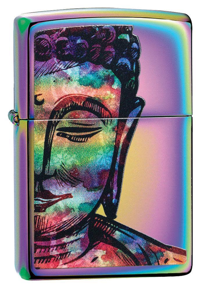 Bright Buddha Design Multi Color Zippo Windproof Pocket Lighter
