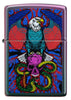 Front of Eagle, Snake, Skull Design Iridescent Windproof Lighter