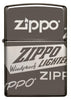 Front view of the Zippo Logo Design closed