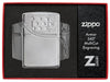 Zippo Zipper Design Windproof Lighter in packaging