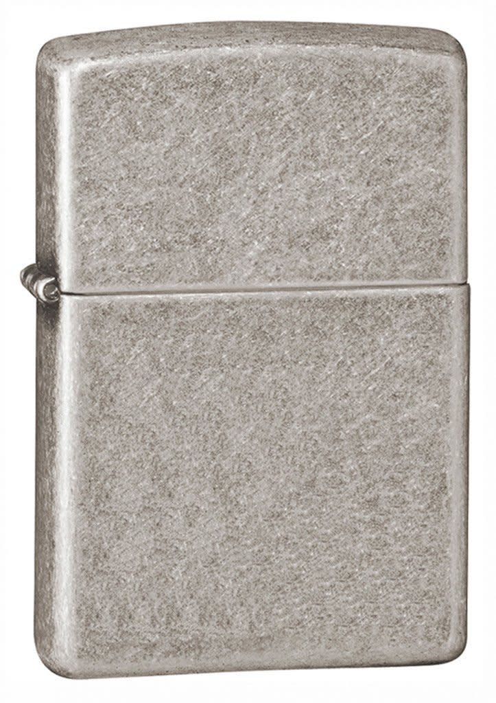 Armor® Antique Silver Plate Zippo Windproof Pocket Lighter