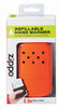 12-Hour Blaze Orange Refillable Hand Warmer in its packaging