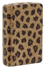 Back shot of Leopard Print 540 Color Windproof Lighter standing at a 3/4 angle