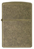 Front view of Antique Brass Windproof Lighter
