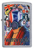 Front view of Watch Dogs®: Legion Gas Mask Windproof Lighter.
