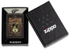 Eric Clapton Guitar Design Brown Windproof Lighter in it's packaging.