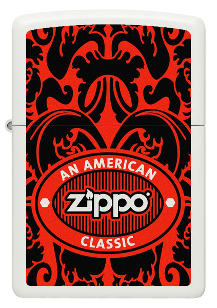 Front view of Zippo American Classic Windproof Lighter.