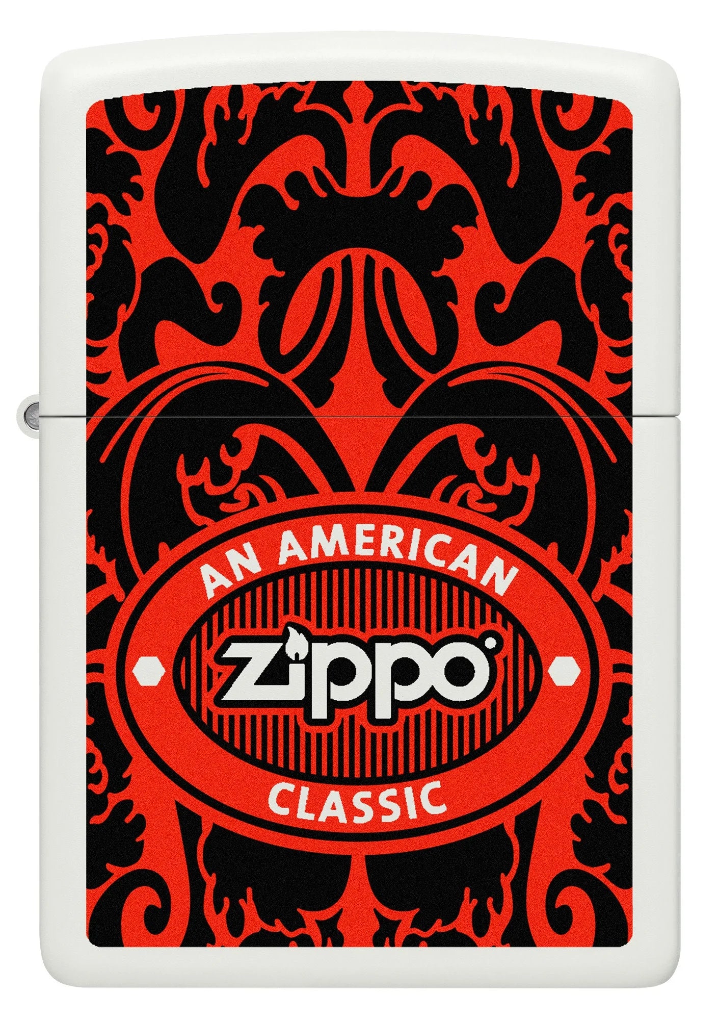 Front view of Zippo American Classic Windproof Lighter.