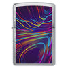 Front shot of Abstract Design Windproof Lighter.