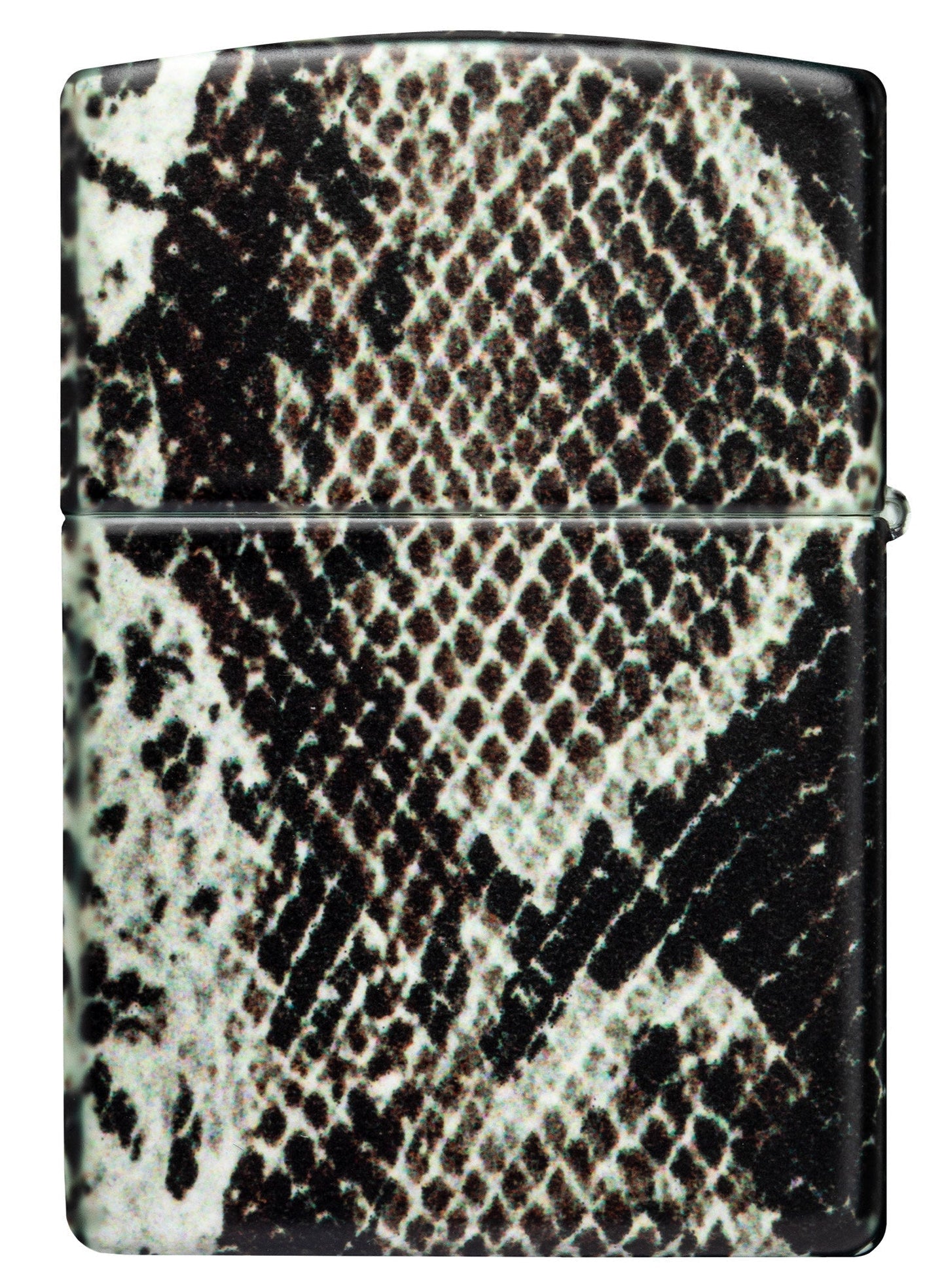 Back shot of Snake Skin Design 540 Color Windproof Lighter.