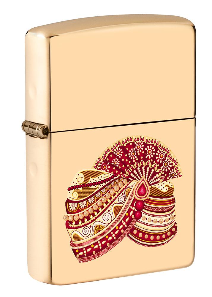 skrive et brev flyde Blive opmærksom Indian Wedding Design Zippo Windproof Pocket Lighter | Bhawar Sales  Corporation