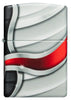 Angled shot of Flame Design 540 Color Windproof Lighter showing the back and hinge side of the lighter