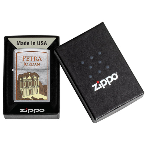 Petra Design Windproof Lighter in its packaging.
