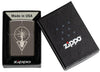 Heart Of Tree Design Black Ice® Windproof Lighter in its packaging.