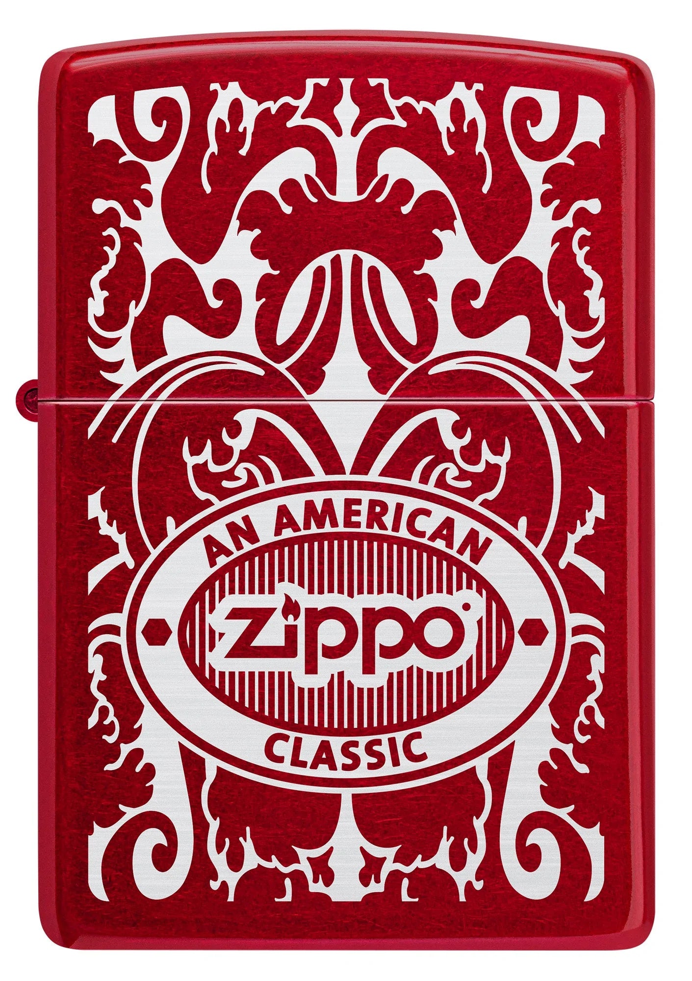 Front view of Zippo American Classic Windproof Lighter.