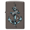 Front shot of Tattoo Anchor Windproof Lighter.