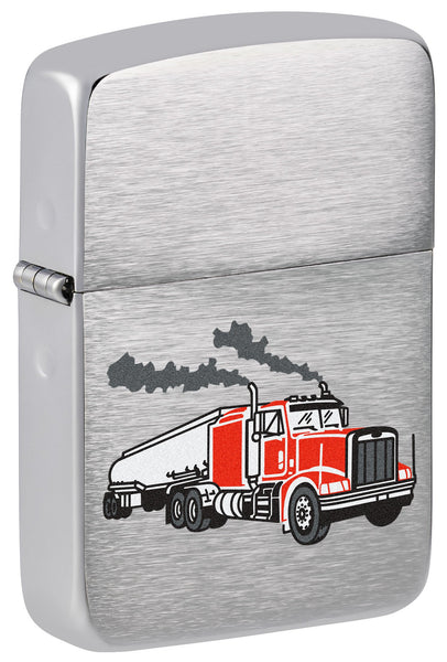 Truck 1941 Replica Brushed Chrome Design Windproof Lighter